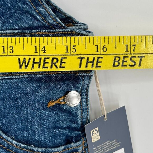 NWT UNIVERSAL THREAD Women’s Denim Overalls Size 6 Blue Jean Stretch Classic NEW - Picture 7 of 12
